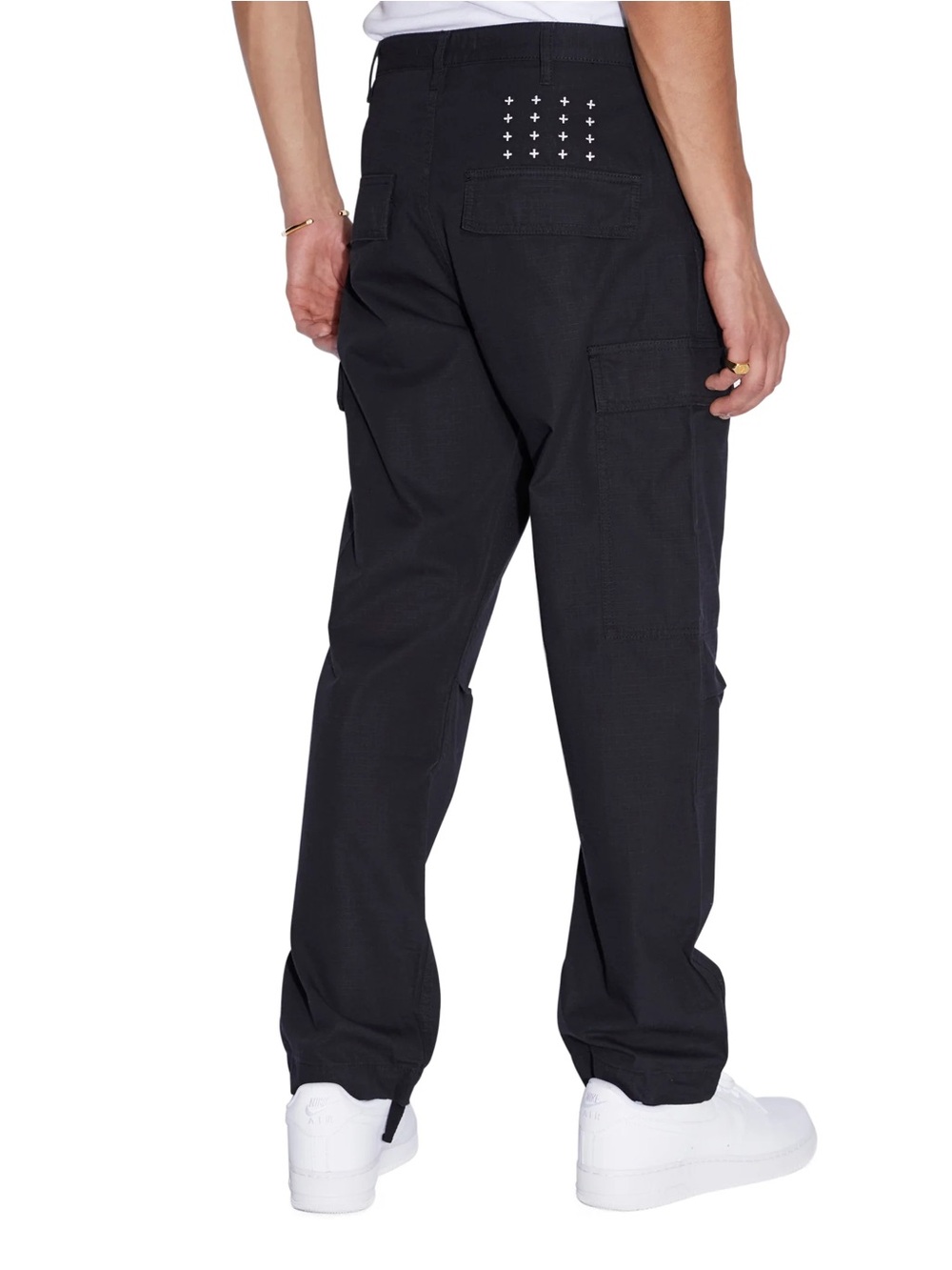 Ksubi Fugitive Black Cargo Pants Size Medium